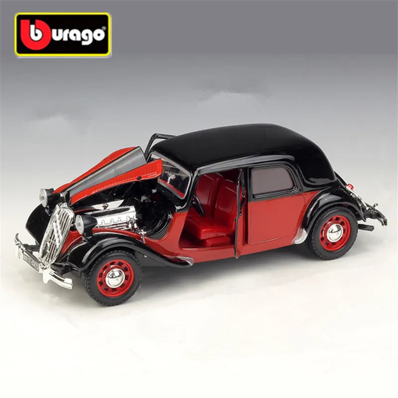 Bburago 1938 Citroen- Liga Modelo de carro clássico Presente para crianças