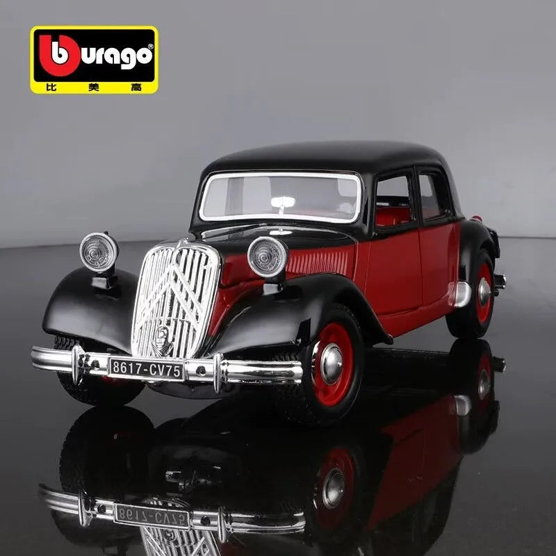 Bburago 1938 Citroen- Liga Modelo de carro clássico Presente para crianças