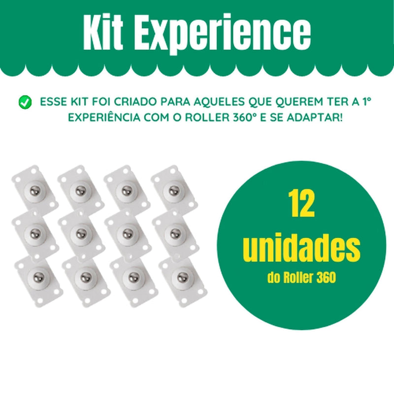 Roller 360º - Rodinhas Auto-adesivas Extra Resistentes