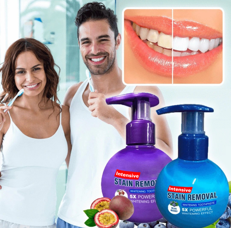 Clareador Intensive Stain Removal Whitening homem e mulher