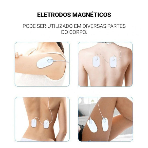 Massageador de Pescoço Elétrico Ultra Railess Original - Frete Grátis